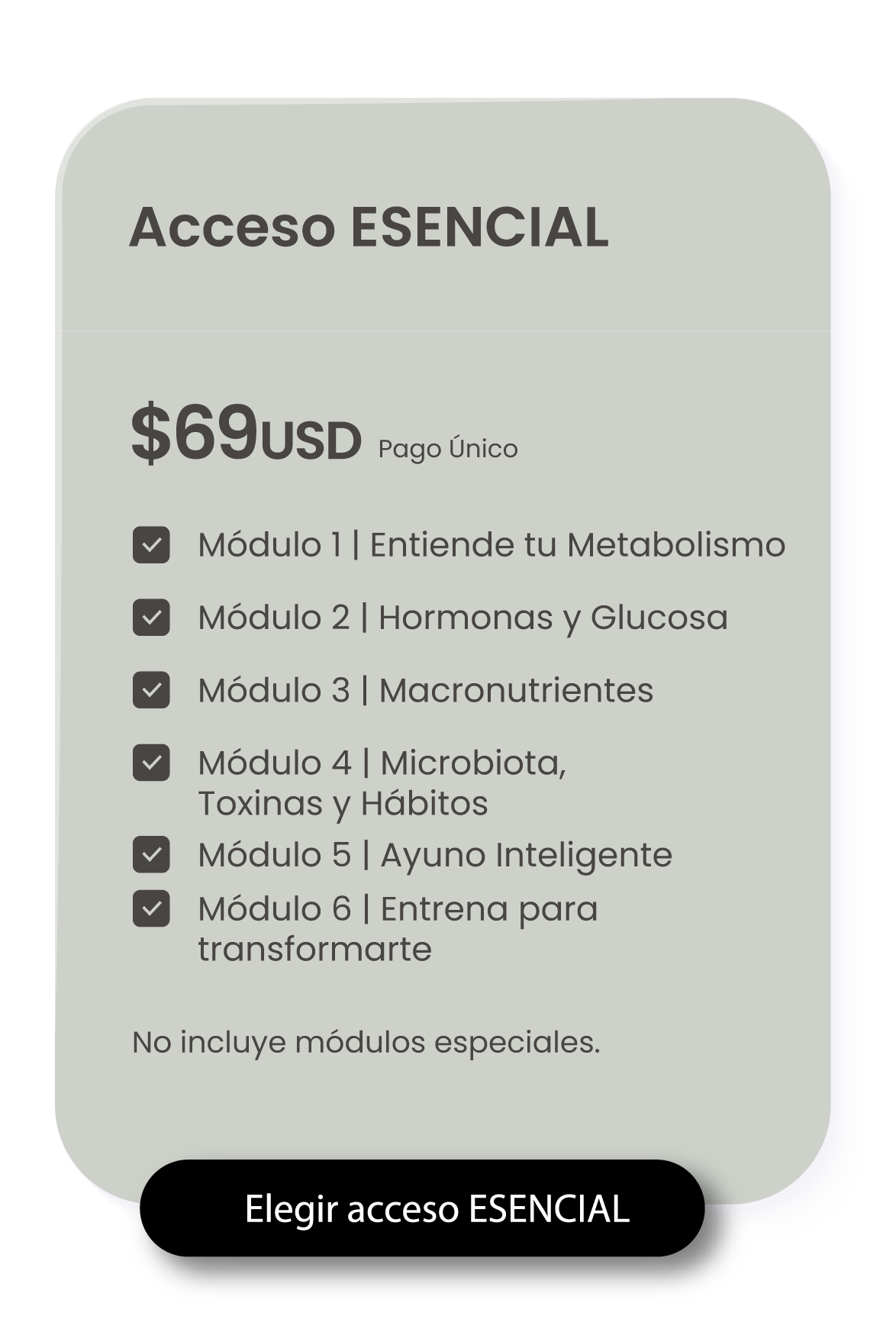 Metabolismo Imparable Esencial